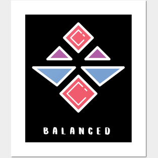 Balanced- As above so Below Posters and Art